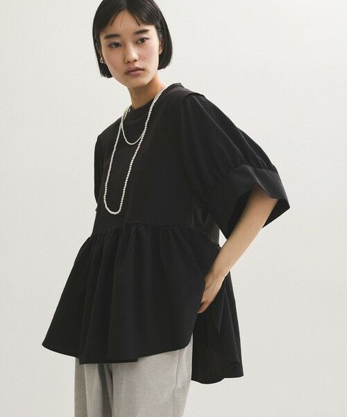 ROPE' / ロペ Tシャツ | 【ADAM ET ROPE’ FEMME】バウンスカフスプルオーバー【サステナブル】 | 詳細4