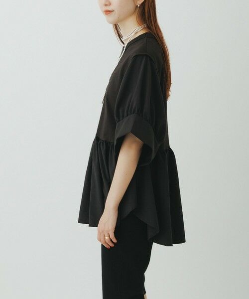 ROPE' / ロペ Tシャツ | 【ADAM ET ROPE’ FEMME】バウンスカフスプルオーバー【サステナブル】 | 詳細6