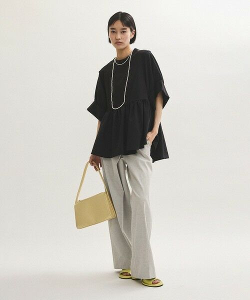 ROPE' / ロペ Tシャツ | 【ADAM ET ROPE’ FEMME】バウンスカフスプルオーバー【サステナブル】 | 詳細1