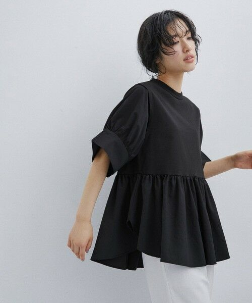 ROPE' / ロペ Tシャツ | 【ADAM ET ROPE’ FEMME】バウンスカフスプルオーバー【サステナブル】 | 詳細10