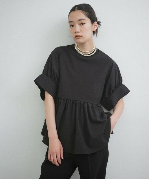 ROPE' / ロペ Tシャツ | 【ADAM ET ROPE’ FEMME】バウンスカフスプルオーバー【サステナブル】 | 詳細13