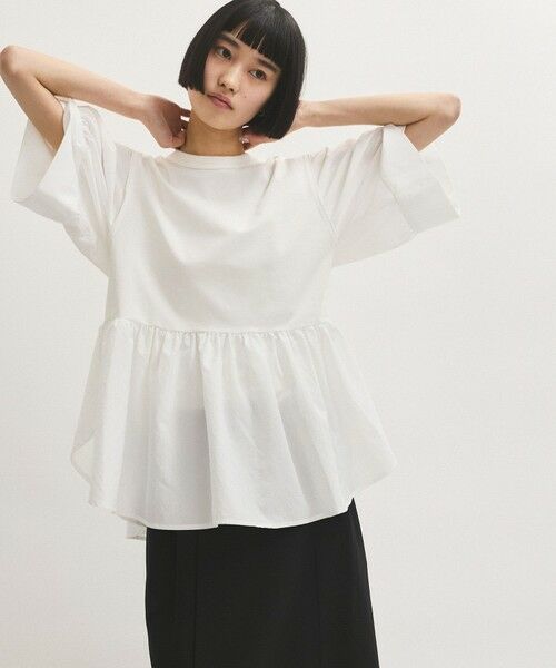 ROPE' / ロペ Tシャツ | 【ADAM ET ROPE’ FEMME】バウンスカフスプルオーバー【サステナブル】 | 詳細17