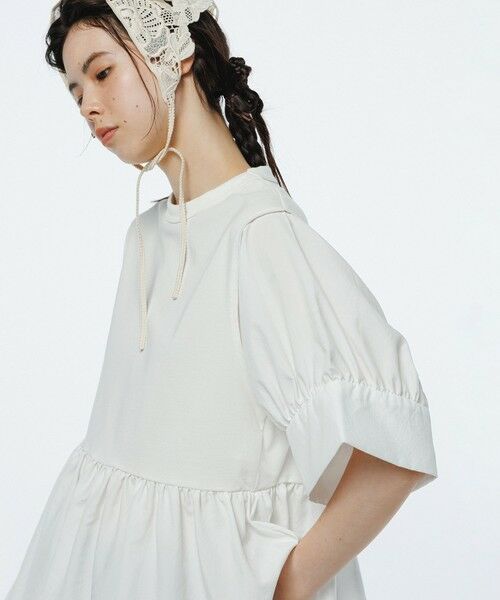 ROPE' / ロペ Tシャツ | 【ADAM ET ROPE’ FEMME】バウンスカフスプルオーバー【サステナブル】 | 詳細24