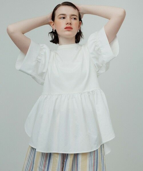 ROPE' / ロペ Tシャツ | 【ADAM ET ROPE’ FEMME】バウンスカフスプルオーバー【サステナブル】 | 詳細25