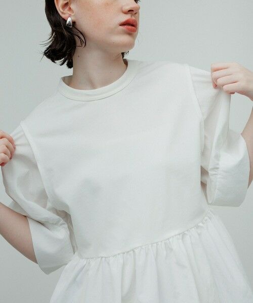 ROPE' / ロペ Tシャツ | 【ADAM ET ROPE’ FEMME】バウンスカフスプルオーバー【サステナブル】 | 詳細26