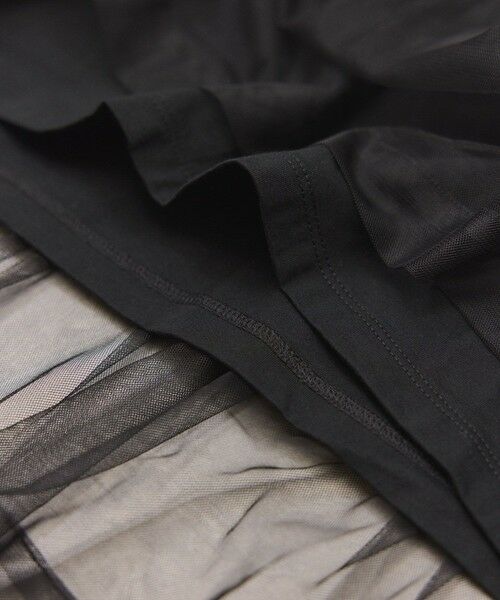 ROPE' / ロペ Tシャツ | 【ADAM ET ROPE’ FEMME】フリルギャザーチュールトップス【サステナブル】 | 詳細12