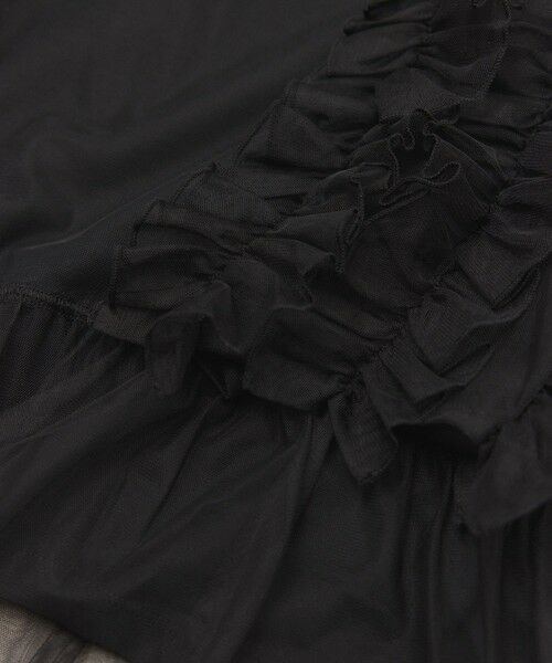 ROPE' / ロペ Tシャツ | 【ADAM ET ROPE’ FEMME】フリルギャザーチュールトップス【サステナブル】 | 詳細13