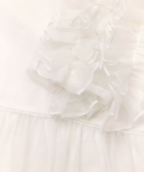 ROPE' / ロペ Tシャツ | 【ADAM ET ROPE’ FEMME】フリルギャザーチュールトップス【サステナブル】 | 詳細22