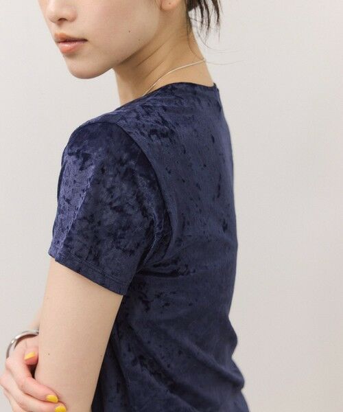 ROPE' / ロペ Tシャツ | 【ADAM ET ROPE’ FEMME】クラッシュベロアTEE | 詳細18