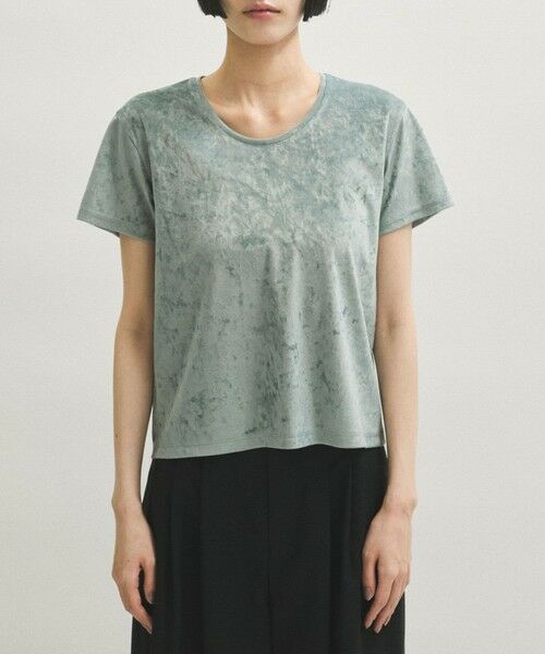 ROPE' / ロペ Tシャツ | 【ADAM ET ROPE’ FEMME】クラッシュベロアTEE | 詳細22