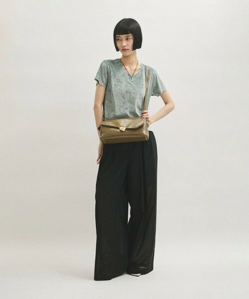 ROPE' / ロペ Tシャツ | 【ADAM ET ROPE’ FEMME】クラッシュベロアTEE | 詳細19