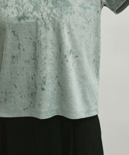 ROPE' / ロペ Tシャツ | 【ADAM ET ROPE’ FEMME】クラッシュベロアTEE | 詳細9