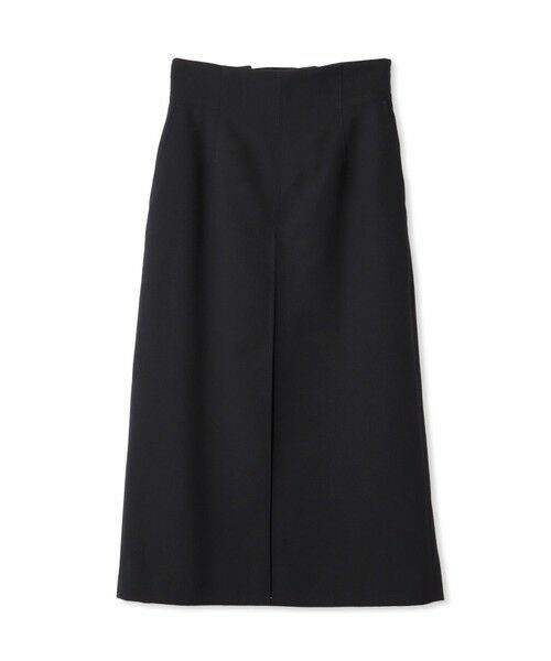 ROPE' / ロペ ミニ・ひざ丈スカート | ボックスプリーツAラインスカート/イージーケア（ネイビー(40)）