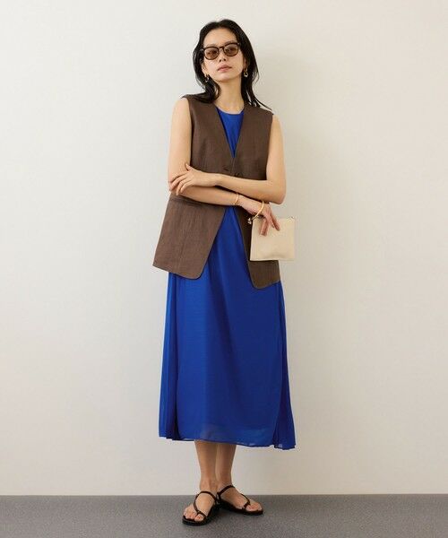 ROPE' / ロペ ロング・マキシ丈ワンピース | エスパンディサイドプリーツワンピース | 詳細14