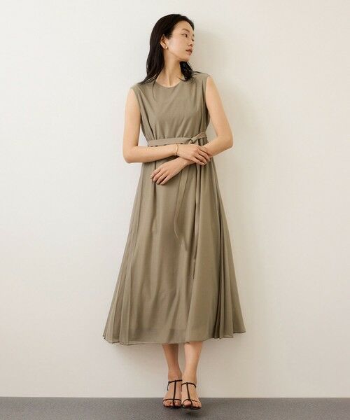 ROPE' / ロペ ロング・マキシ丈ワンピース | エスパンディサイドプリーツワンピース | 詳細6