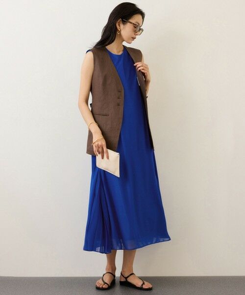 ROPE' / ロペ ロング・マキシ丈ワンピース | エスパンディサイドプリーツワンピース | 詳細8