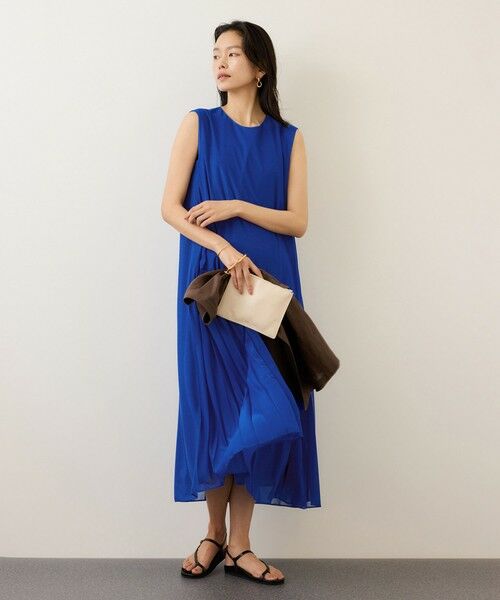 ROPE' / ロペ ロング・マキシ丈ワンピース | エスパンディサイドプリーツワンピース | 詳細9