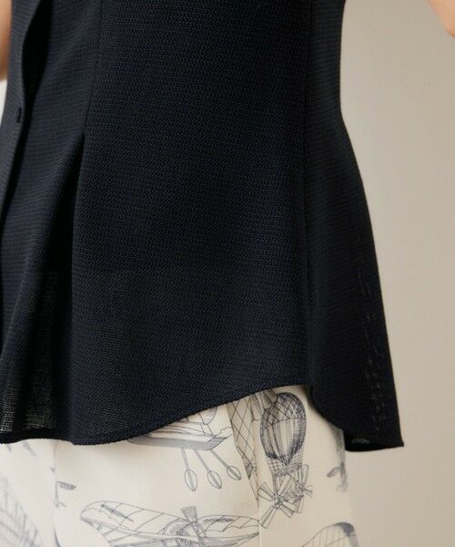 ROPE' / ロペ シャツ・ブラウス | カラミ織りタックナロースタンドブラウス/セットアップ対応・イージーケア | 詳細26