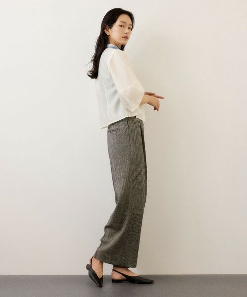 ROPE' / ロペ シャツ・ブラウス | ランタンスリーブシルクライクブラウス | 詳細4