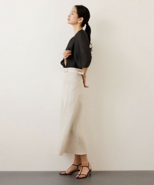 ROPE' / ロペ シャツ・ブラウス | ランタンスリーブシルクライクブラウス | 詳細9