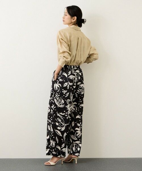 ROPE' / ロペ シャツ・ブラウス | ウォッシュリネンベーシックシャツ/イージーケア | 詳細10