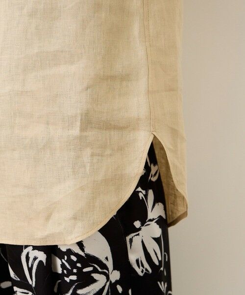 ROPE' / ロペ シャツ・ブラウス | ウォッシュリネンベーシックシャツ/イージーケア | 詳細26