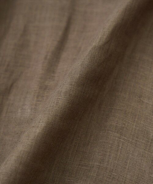 ROPE' / ロペ シャツ・ブラウス | ウォッシュリネンベーシックシャツ/イージーケア | 詳細29