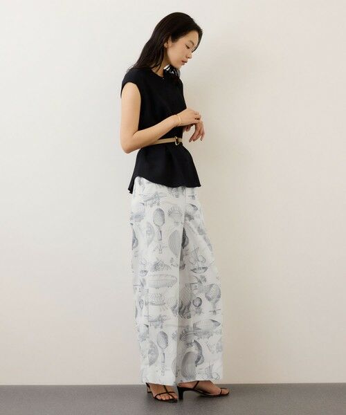 ROPE' / ロペ その他パンツ | ヴィンテージスカーフプリントパンツ/セットアップ対応 | 詳細10