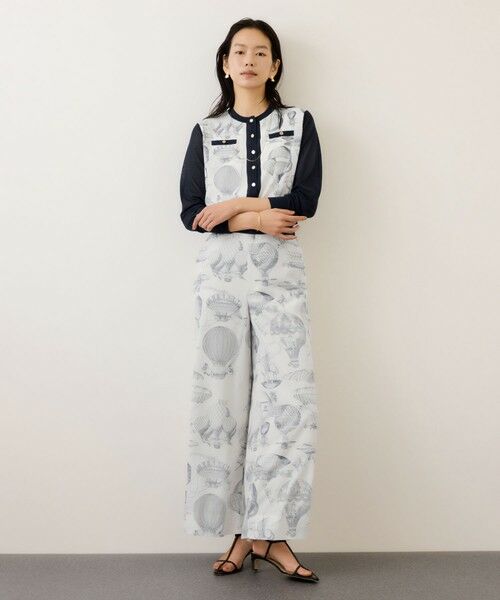ROPE' / ロペ その他パンツ | ヴィンテージスカーフプリントパンツ/セットアップ対応 | 詳細6