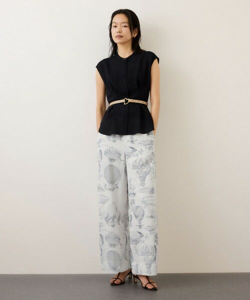 ROPE' / ロペ その他パンツ | ヴィンテージスカーフプリントパンツ/セットアップ対応 | 詳細9