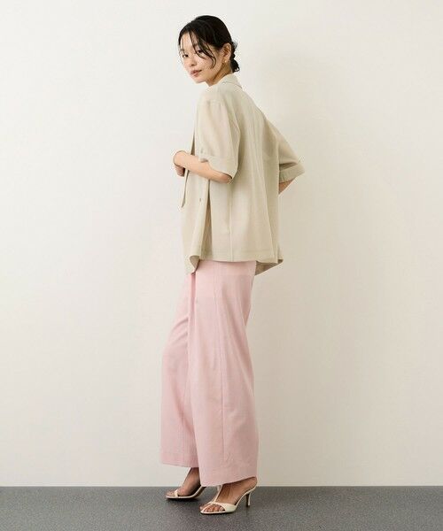 ROPE' / ロペ テーラードジャケット | ハーフスリーブライトメッシュジャケット/イージーケア | 詳細14