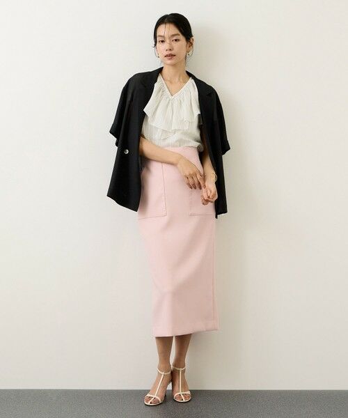 ROPE' / ロペ テーラードジャケット | ハーフスリーブライトメッシュジャケット/イージーケア | 詳細15