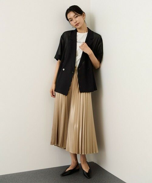 ROPE' / ロペ テーラードジャケット | ハーフスリーブライトメッシュジャケット/イージーケア | 詳細16