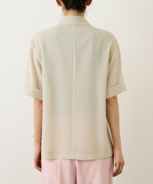 ROPE' / ロペ テーラードジャケット | ハーフスリーブライトメッシュジャケット/イージーケア | 詳細20