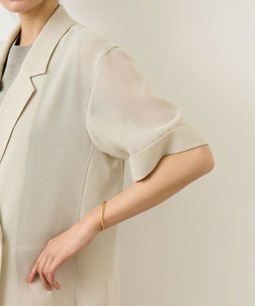 ROPE' / ロペ テーラードジャケット | ハーフスリーブライトメッシュジャケット/イージーケア | 詳細22