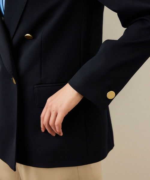 ROPE' / ロペ テーラードジャケット | ストレッチ金ボタンブレザージャケット | 詳細15