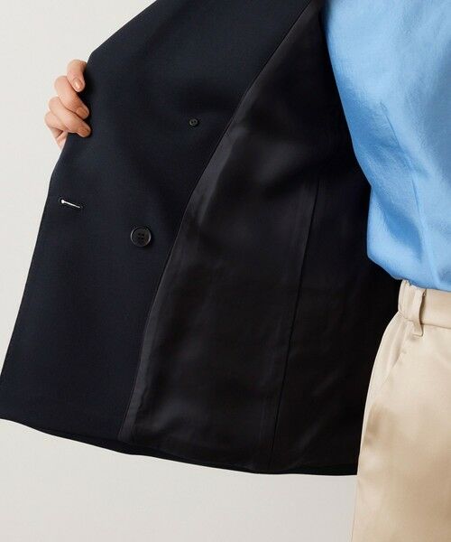 ROPE' / ロペ テーラードジャケット | ストレッチ金ボタンブレザージャケット | 詳細17