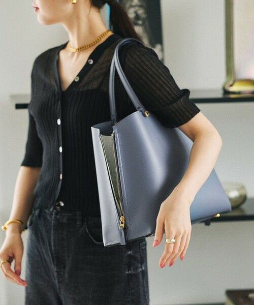 ROPE' / ロペ トートバッグ | 【E'POR】【WEB限定】Y BAG Medium+/A4対応・通勤（ブルー系(45)）