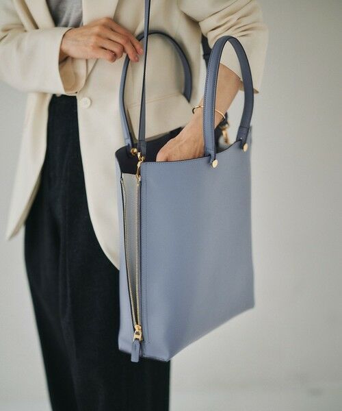 ROPE' / ロペ トートバッグ | 【E'POR】Y BAG Large/A4対応・通勤（ブルー系(45)）