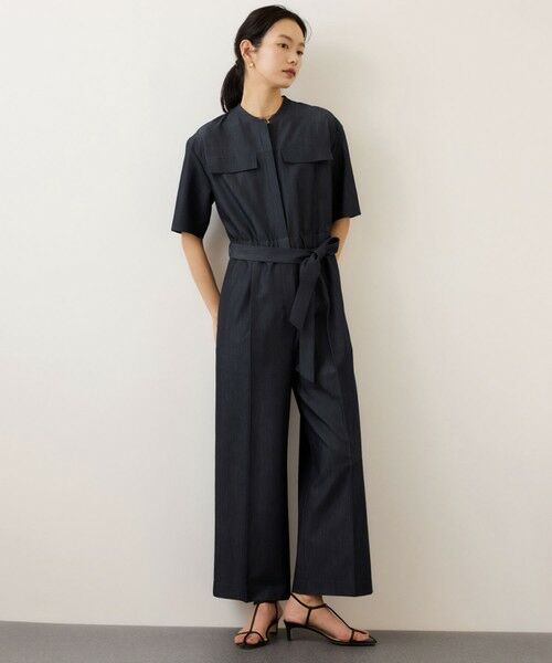 ROPE' / ロペ サロペット・オールインワン | デニムライクオールインワン（ネイビー(40)）