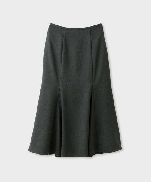 ROPE' / ロペ ミニ・ひざ丈スカート | 【一部店舗限定】【REALM（レルム）】MERMAID SKIRT｜フレアスカート　26SS（チャコール(06)）