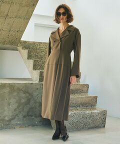 ROPE' / ロペ ロング・マキシ丈ワンピース | 【一部店舗限定】【REALM（レルム）】COLLARED DRESS｜ドレス