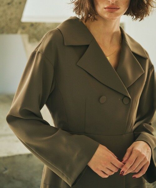 ROPE' / ロペ ロング・マキシ丈ワンピース | 【一部店舗限定】【REALM（レルム）】COLLARED DRESS｜ドレス | 詳細2