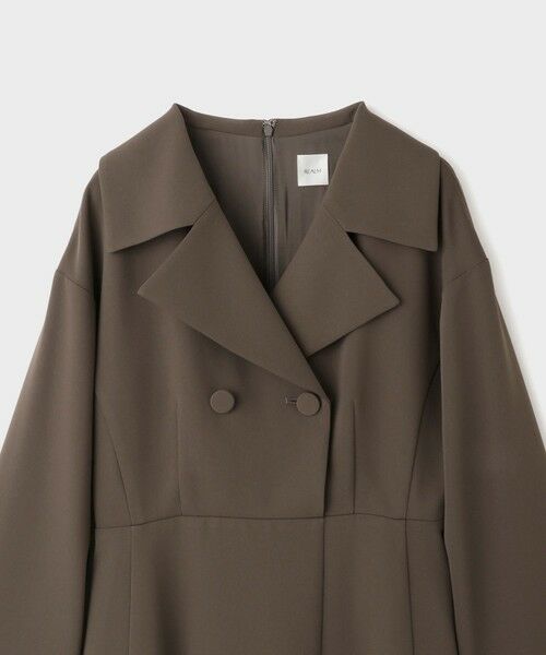 ROPE' / ロペ ロング・マキシ丈ワンピース | 【一部店舗限定】【REALM（レルム）】COLLARED DRESS｜ドレス | 詳細5