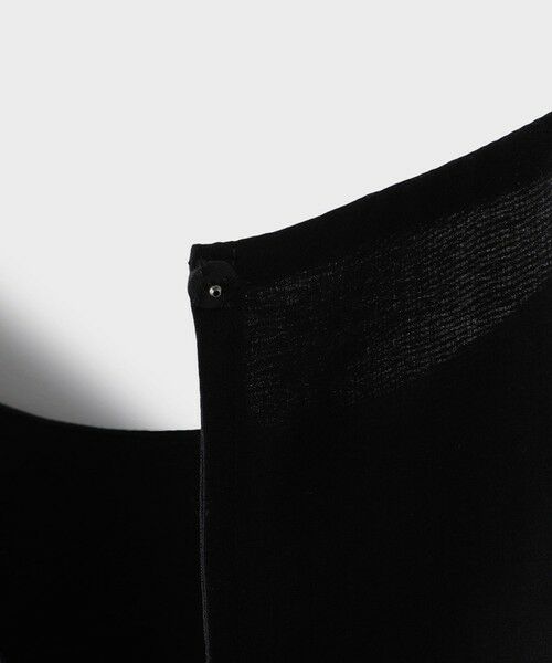 ROPE' / ロペ シャツ・ブラウス | 【一部店舗限定】【REALM（レルム）】HALF SLEEVE BLOUSE｜裾フリルブラウス　26SS | 詳細11