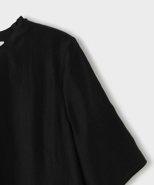 ROPE' / ロペ シャツ・ブラウス | 【一部店舗限定】【REALM（レルム）】HALF SLEEVE BLOUSE｜裾フリルブラウス　26SS | 詳細13