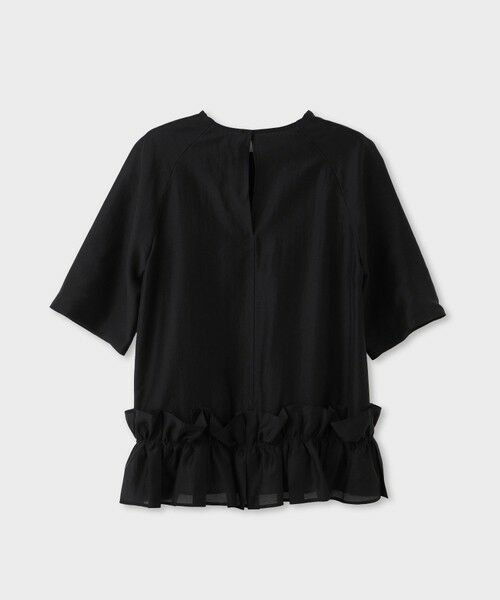 ROPE' / ロペ シャツ・ブラウス | 【一部店舗限定】【REALM（レルム）】HALF SLEEVE BLOUSE｜裾フリルブラウス　26SS | 詳細9