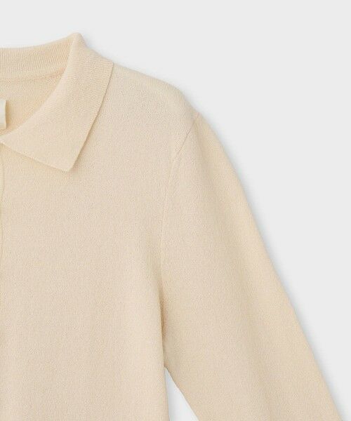 ROPE' / ロペ カーディガン・ボレロ | 【一部店舗限定】【REALM（レルム）】FLARE SLEEVE KNIT｜襟付きニットカーディガン | 詳細10