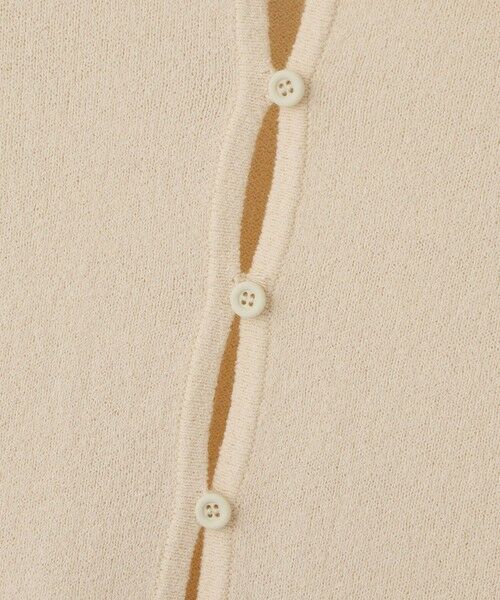 ROPE' / ロペ カーディガン・ボレロ | 【一部店舗限定】【REALM（レルム）】FLARE SLEEVE KNIT｜襟付きニットカーディガン | 詳細12