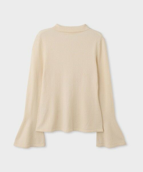 ROPE' / ロペ カーディガン・ボレロ | 【一部店舗限定】【REALM（レルム）】FLARE SLEEVE KNIT｜襟付きニットカーディガン | 詳細8